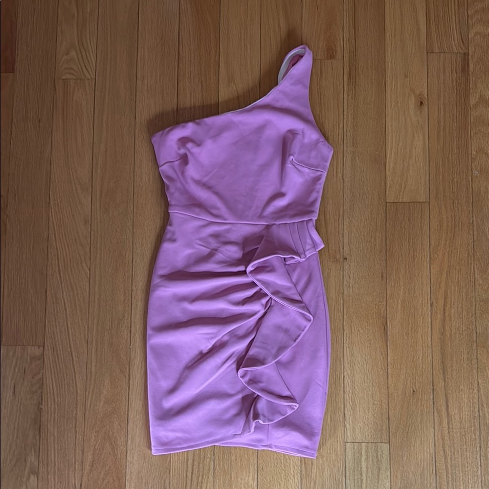 Hello Molly One Shoulder Mini Dress